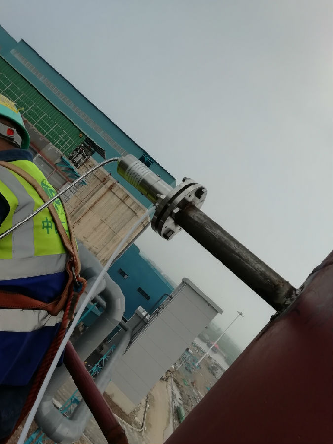 江苏钢铁集团公司高温转炉排放粉尘浓度在线监测项目