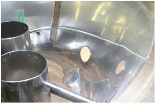 粮食干燥器内部